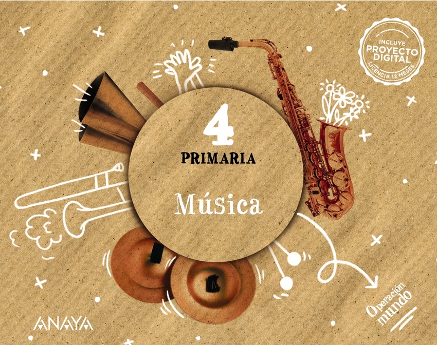[9788414321454] MÚSICA 4ºPRIMARIA. OPERACIÓN MUNDO 2023