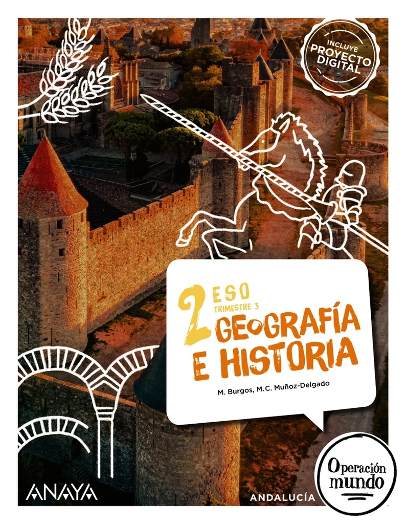 [9788414326411] Geografía e Historia 2. (Trimestres)