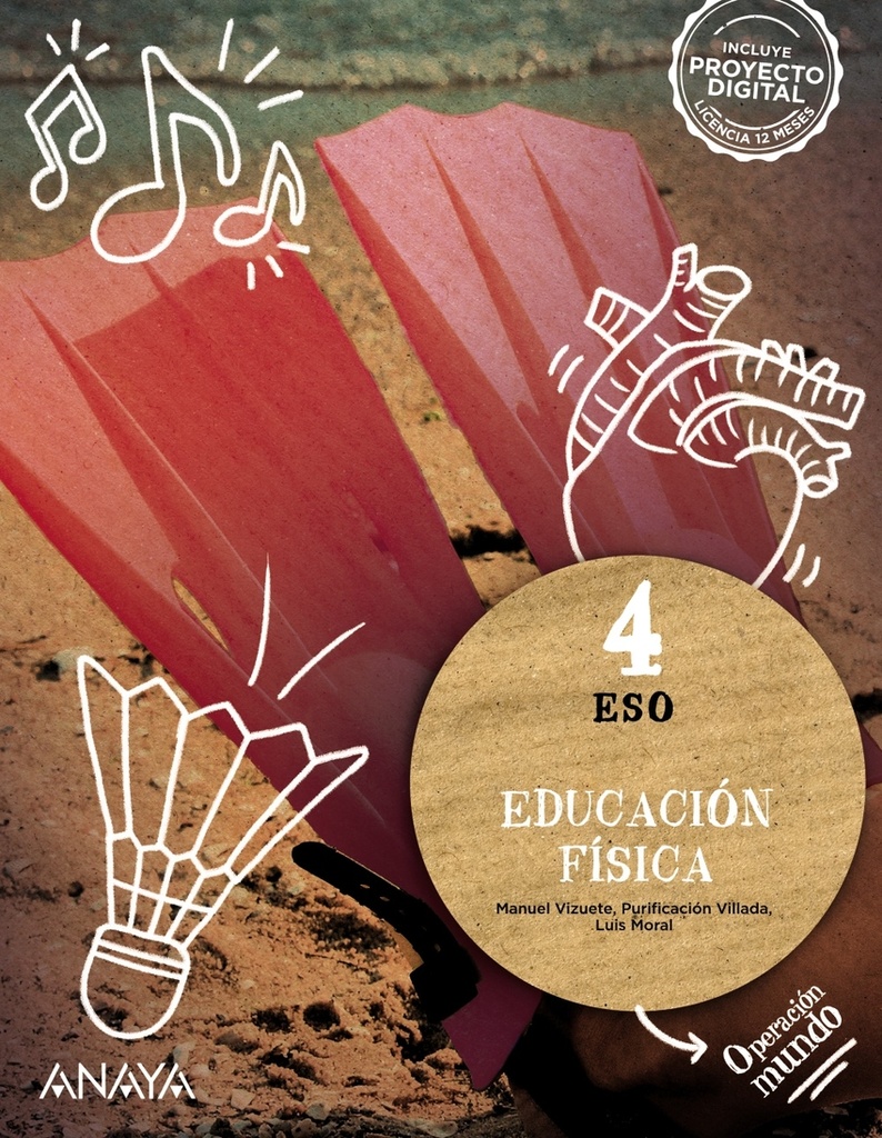 [9788414329290] EDUCACIÓN FÍSICA 4ºESO. OPERACIÓN MUNDO 2023