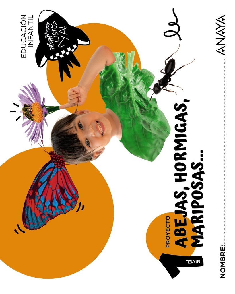 [9788414343944] Abejas, hormigas, mariposas... Nivel 1