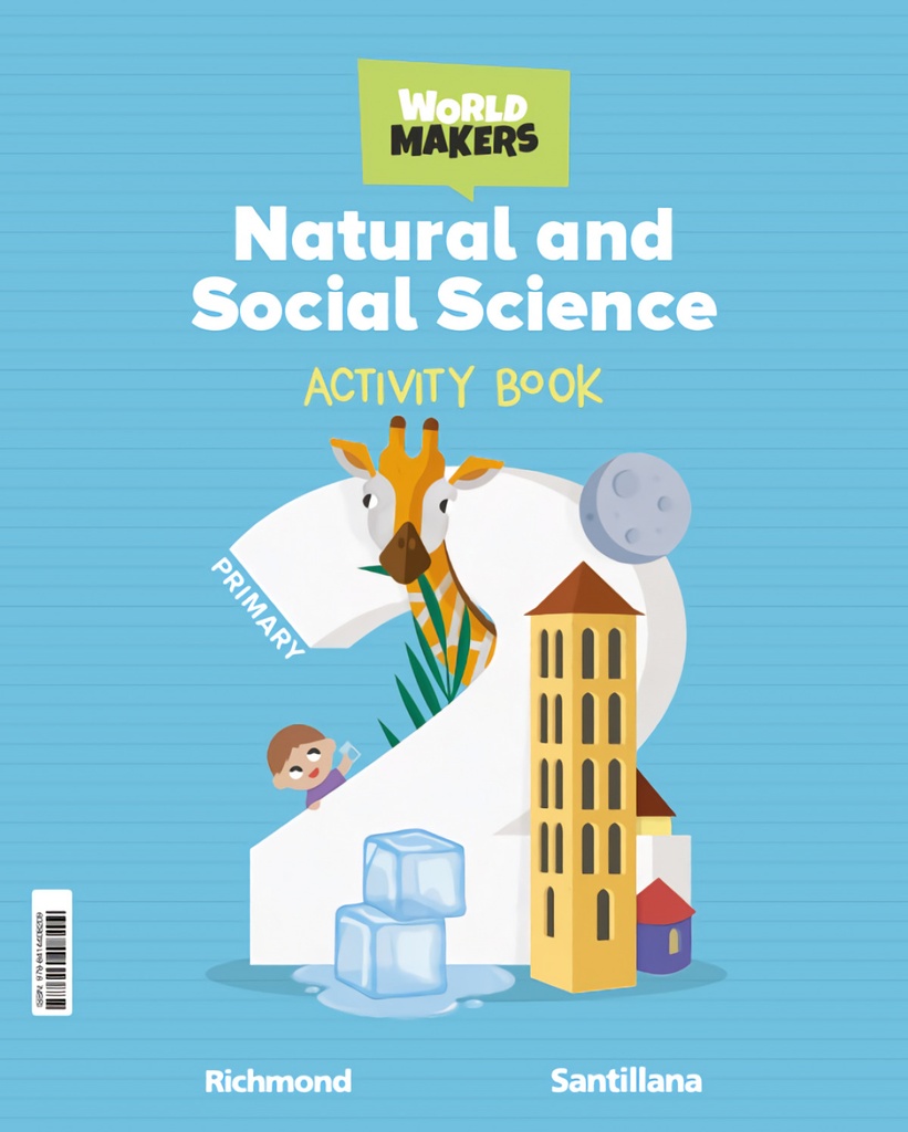 [9788414408209] NATURAL &amp;SOCIAL SCIENCE 2ºPRIMARY WORKBOOK WORLD MAKERS 2023