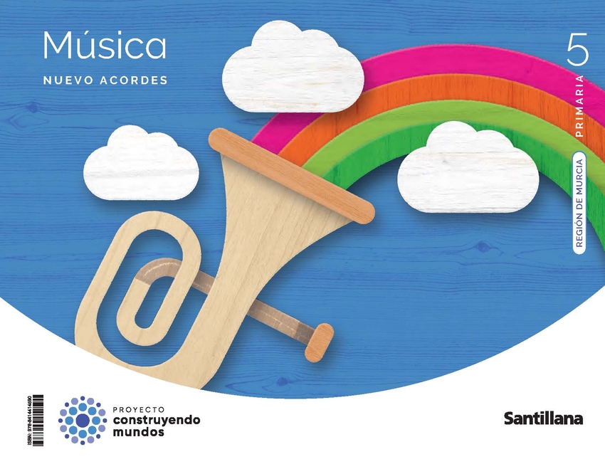[9788414414590] MUSICA NUEVO ACORDES 5 PRIMARIA MURCIA ED23