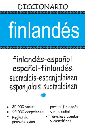 [9788415372974] DICCIONARIO FINLANDES-ESPAÑOL