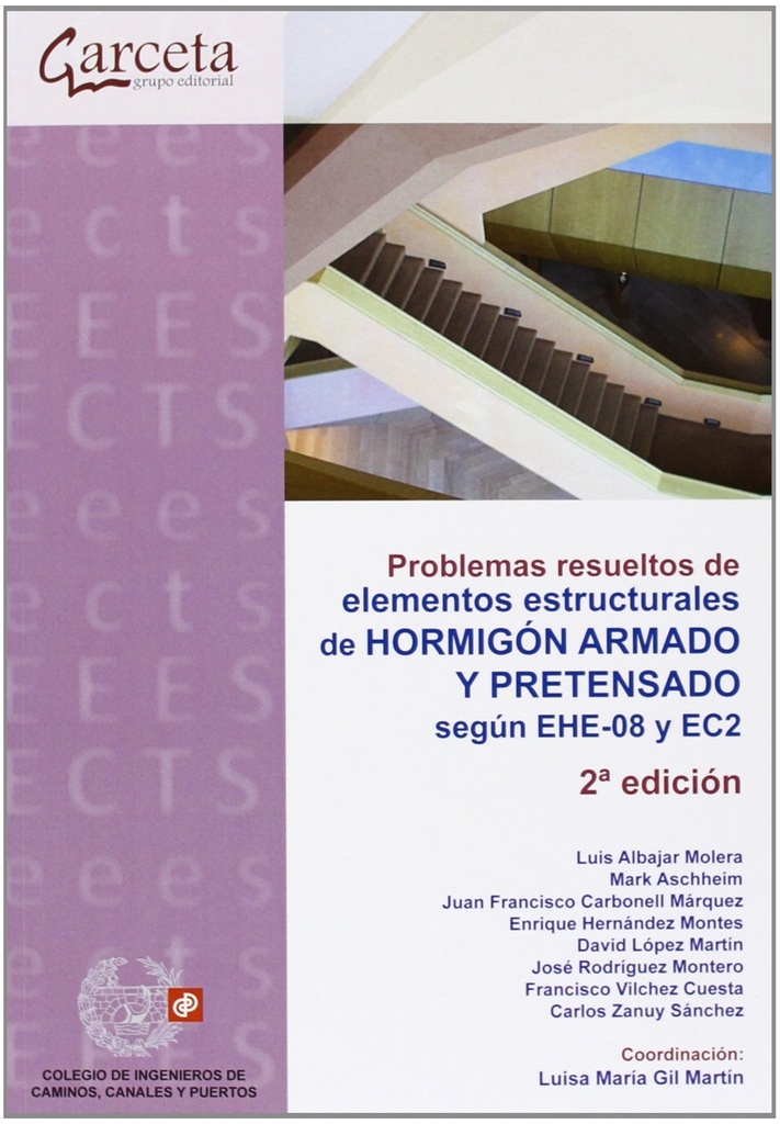 [9788415452676] Problemas resueltos de elementos estructurales de hormigón armado y pretensado. 2ª edición
