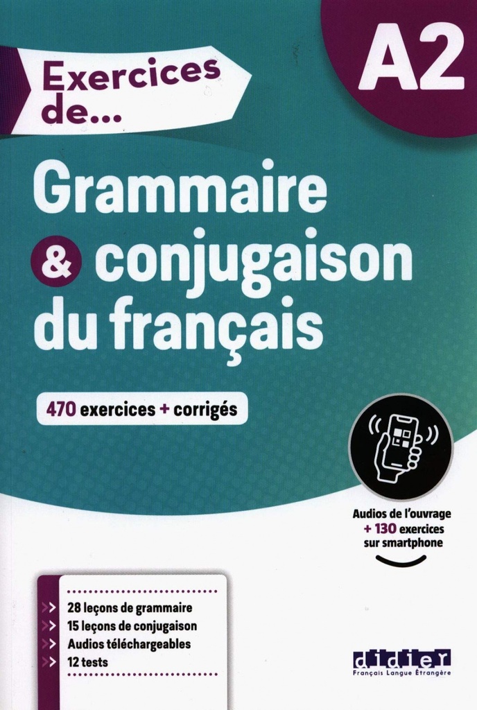 [9782278095551] Exercices Gramm Et Conjug A2 Livre