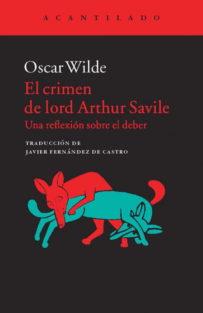 [9788416011377] Crimen de Lord Arthur Savile