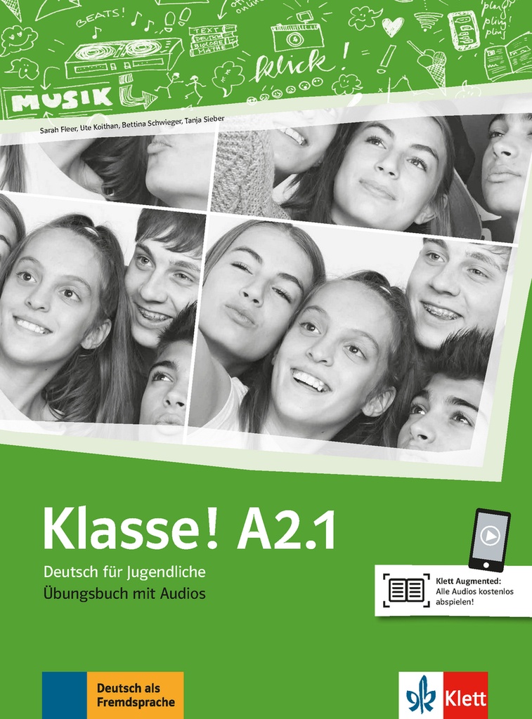[9783126071352] KLASSE! A2.1 LIBRO DE EJERCICIOS+ONLINE