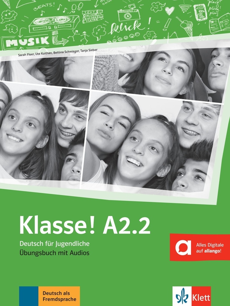 [9783126071369] Klasse! a2.2, libro de ejercicios + audio