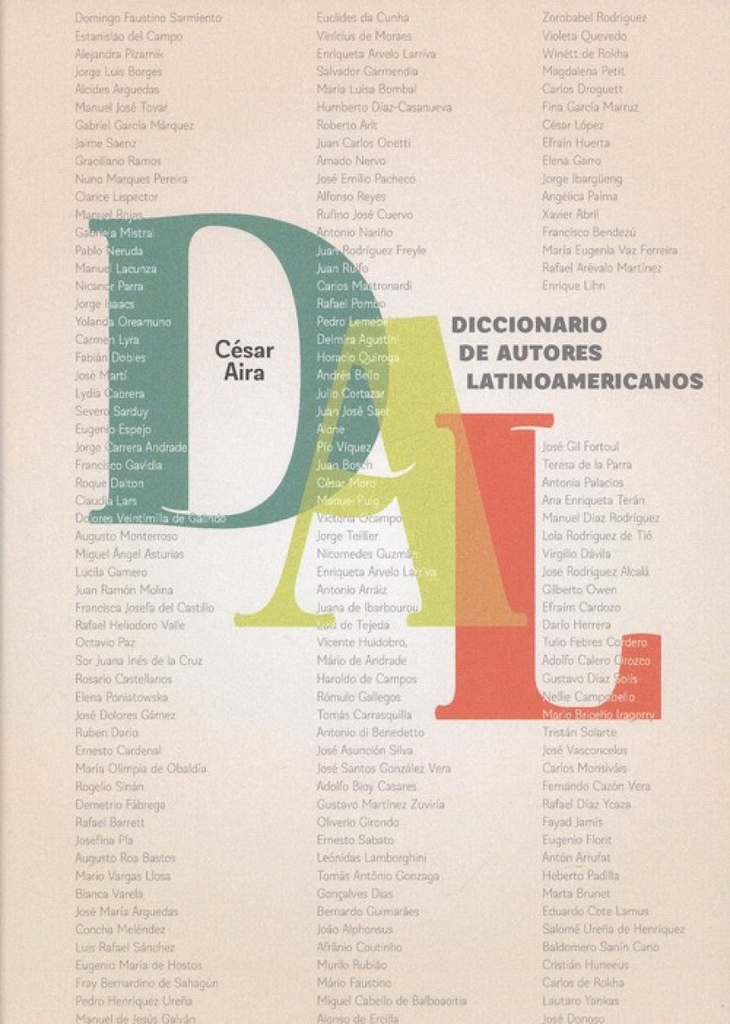 [9788417348038] DICCIONARIO DE AUTORES LATINOAMERICANOS