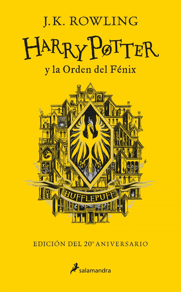 [9788418174636] Harry Potter y la Orden del Fénix (edición Hufflepuff del 20º aniversario) (Harry Potter)