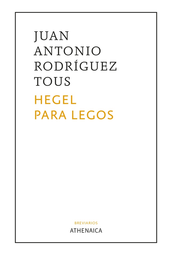 [9788418239595] Hegel para legos