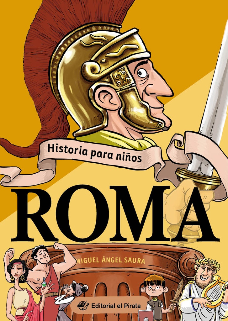 [9788418664236] Historia para niños - Roma
