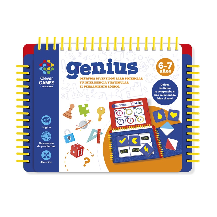[9788418861741] CLEVER GAMES GENIUS 6-7 AÑOS