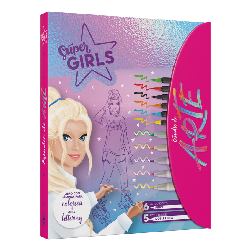 [9788418861840] SUPER GIRLS - ESTUDIO DE ARTE