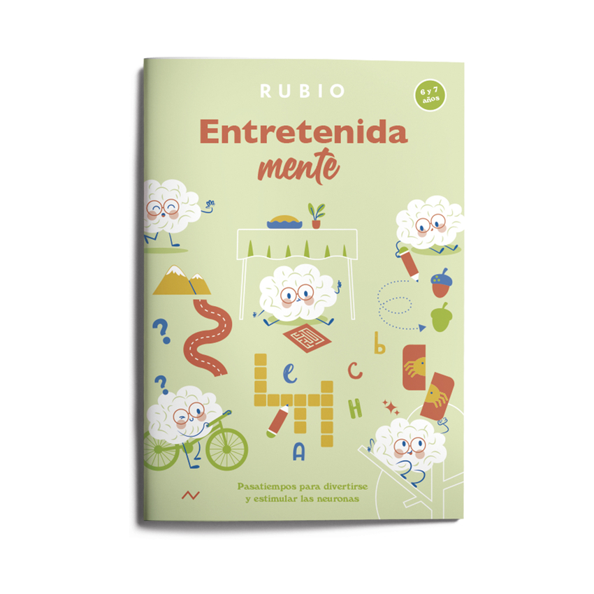 [9788418964916] EntretenidaMENTE. Pasatiempos para divertirse y estimular las neuronas (6?7 años)