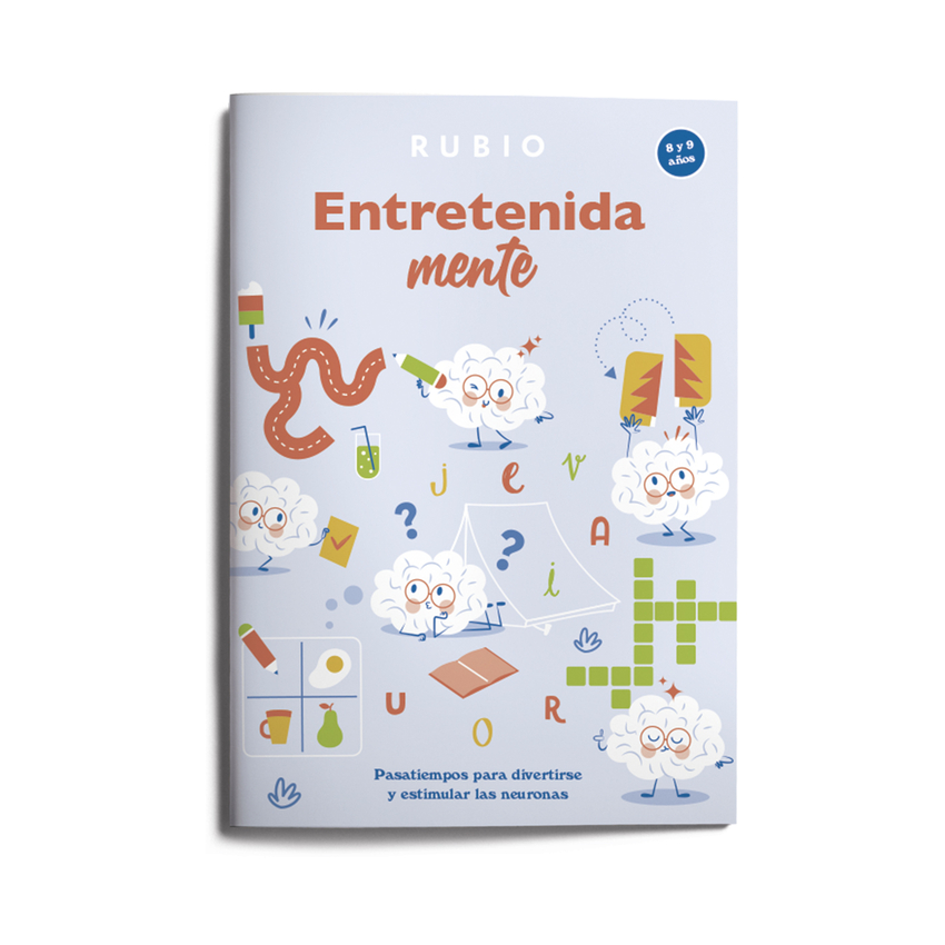 [9788418964923] EntretenidaMENTE. Pasatiempos para divertirse y estimular las neuronas (8?9 años)