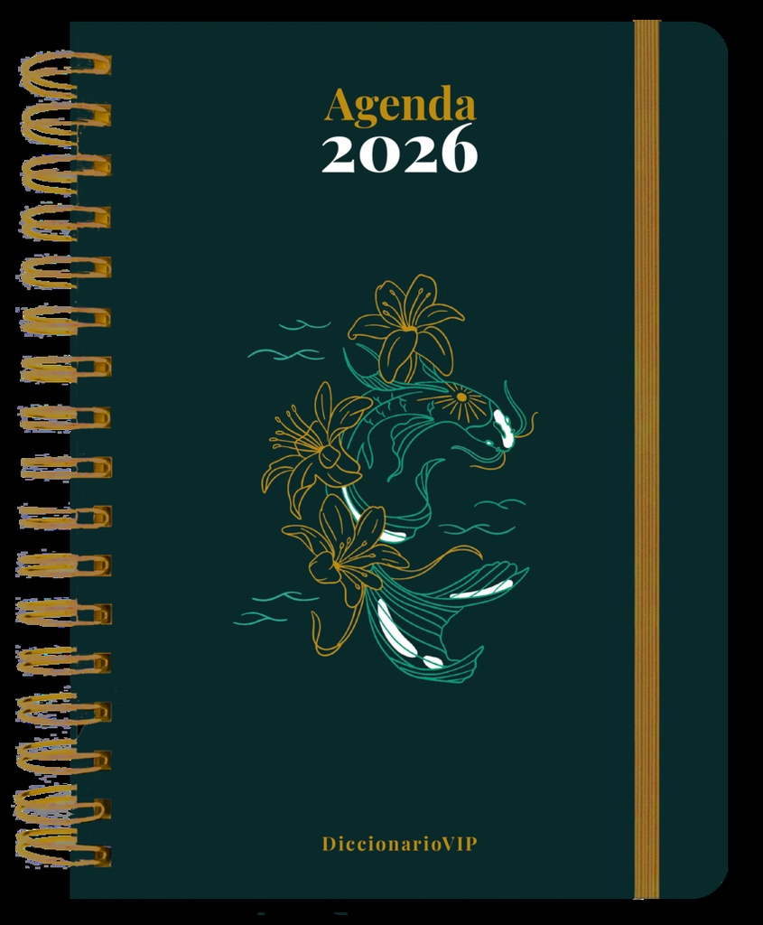 [9788419215604] Agenda anual diaria 2026 'DiccionarioVip'