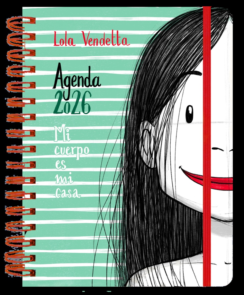 [9788419215635] Agenda anual semanal 2026 Lola Vendetta