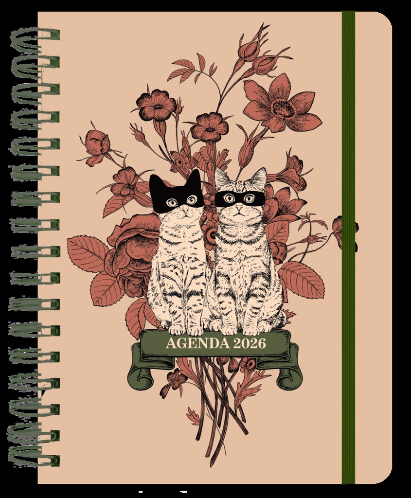 [9788419215673] Agenda anual semanal 2026 Laura Agustí 'Gatos'