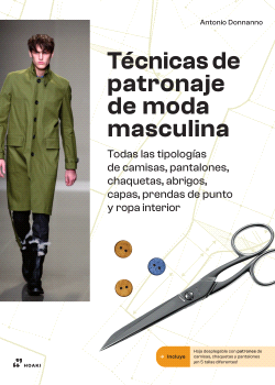 [9788419220592] Técnicas de patronaje de moda masculina