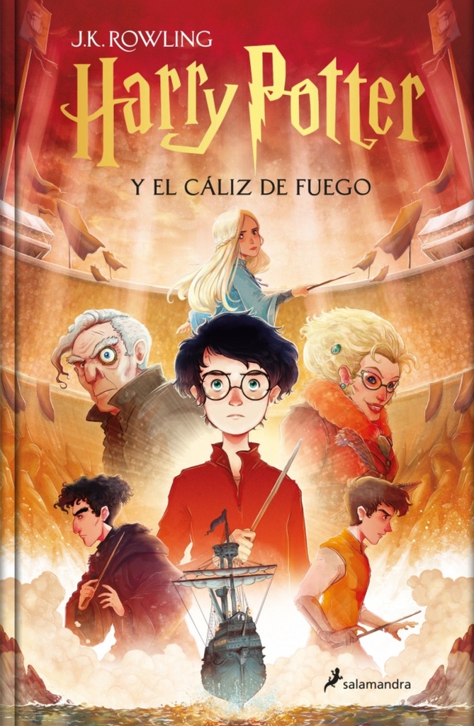 [9788419275837] Harry Potter y el cáliz de fuego (Harry Potter [edición con ilustraciones de Xavier Bonet] 4)