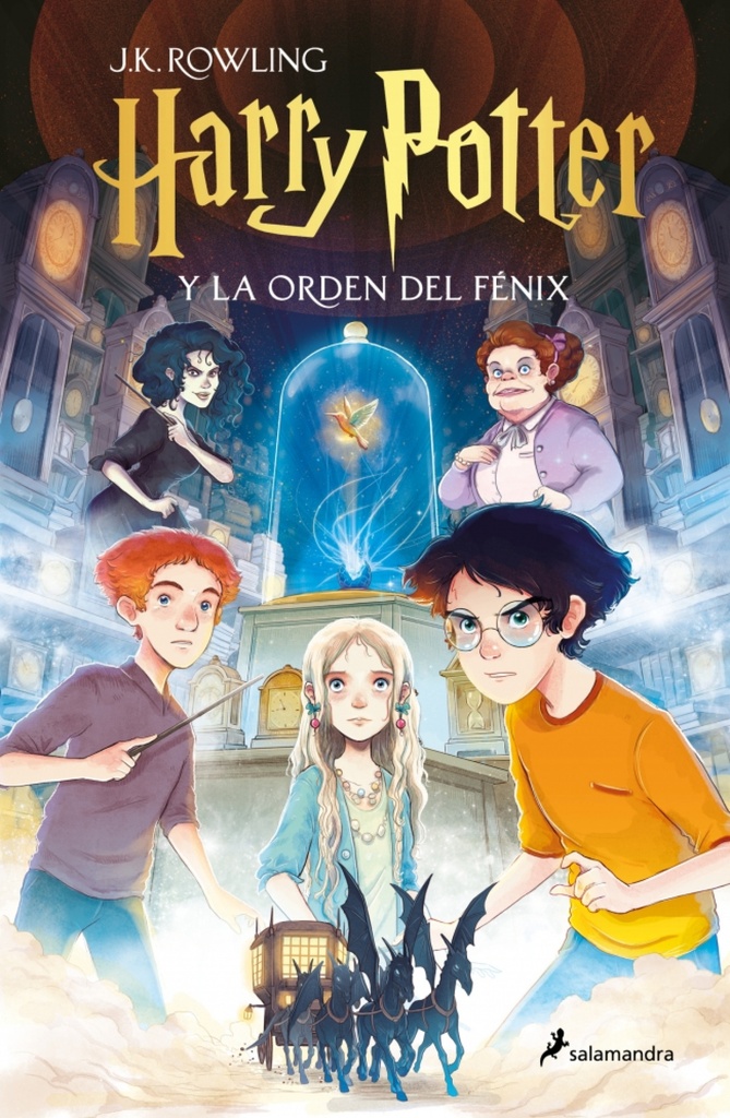 [9788419275844] Harry Potter y la Orden del Fénix (Harry Potter [edición con ilustraciones de Xavier Bonet] 5)