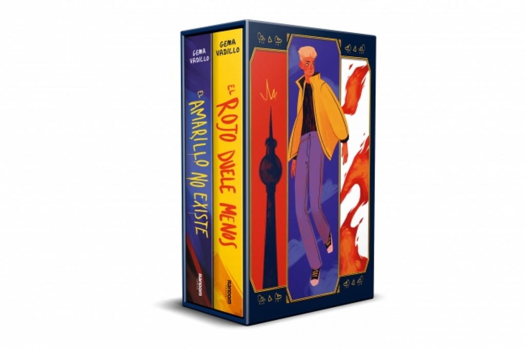 [9788419441768] ESTUCHE EL AMARILLO NO EXISTE EL ROJO DUELE MENOS
