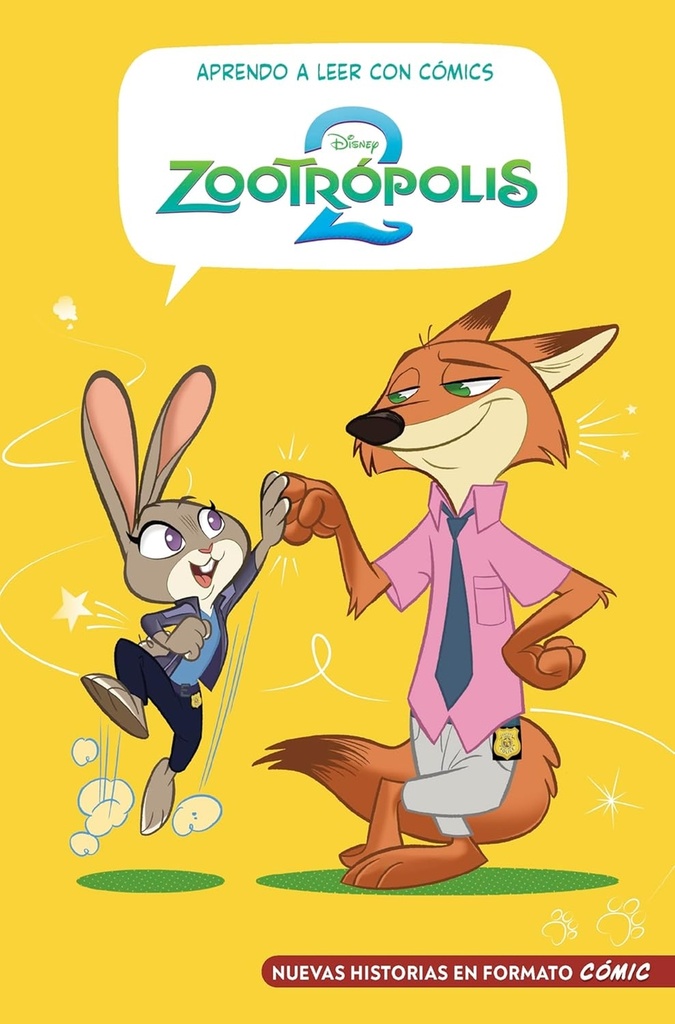 [9788419487568] APRENDO A LEER CON COMICS DISNEY ZOOTROPOLIS 2