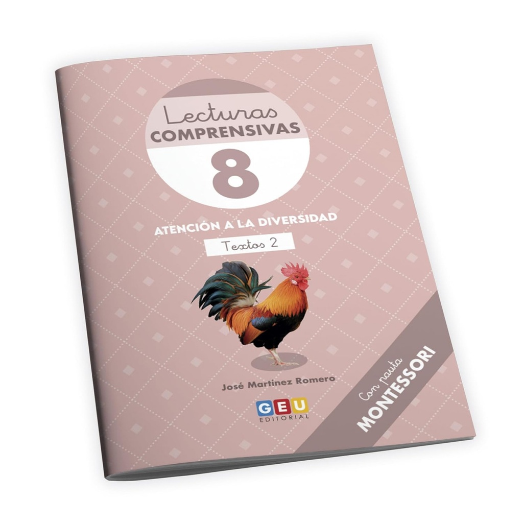 [9788419646514] Lecturas comprensivas 8. Pauta Montessori