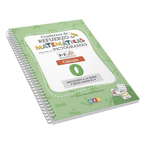 [9788419646828] Cuaderno de refuerzo de matemáticas. Adaptación con pictogramas. Cálculo 0