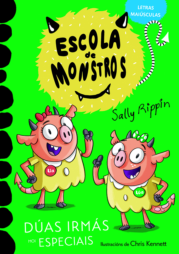 [9788419754813] Aprende a ler na Escola de Monstros 3 - Dúas irmás moi especiais