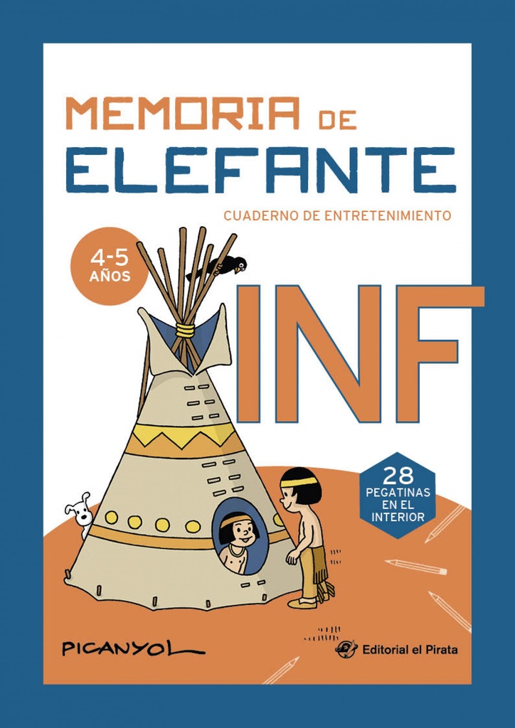 [9788419898586] Memoria de elefante Infantil: cuaderno de vacaciones