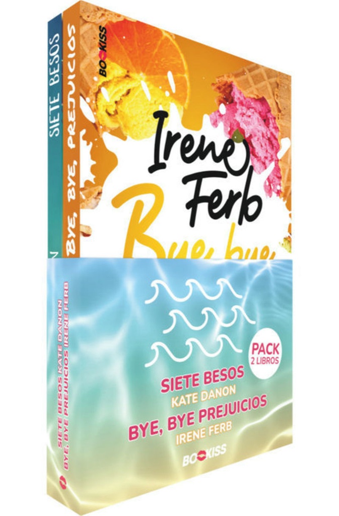 [9788419939517] PACK SIETE BESOS Y BYE BYE PREJUICIOS