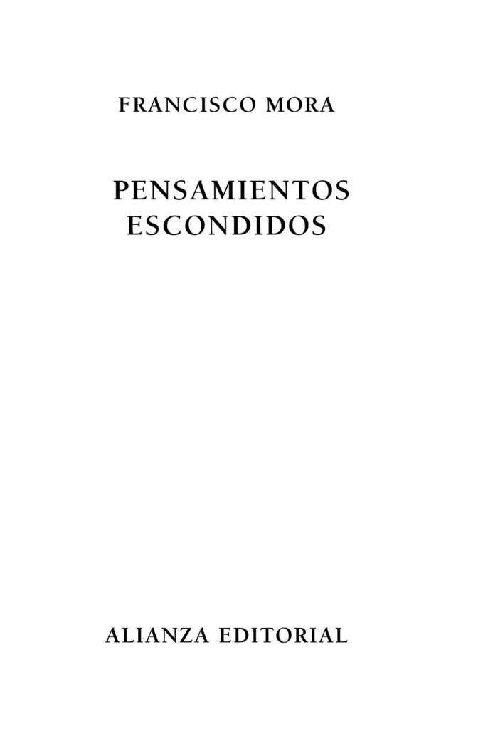 [9788420609249] Pensamientos escondidos