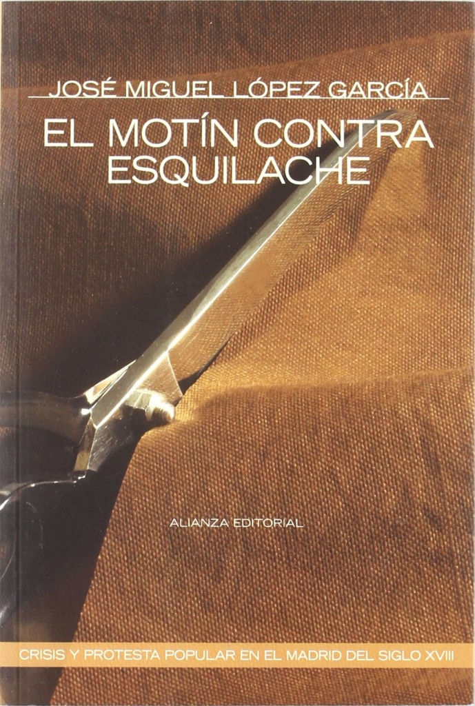 [9788420647937] El motin contra esquilache