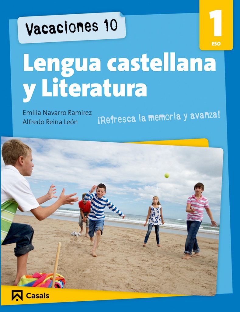 [9788421853238] Vacaciones 10. Lengua castellana y literatura 1 ESO