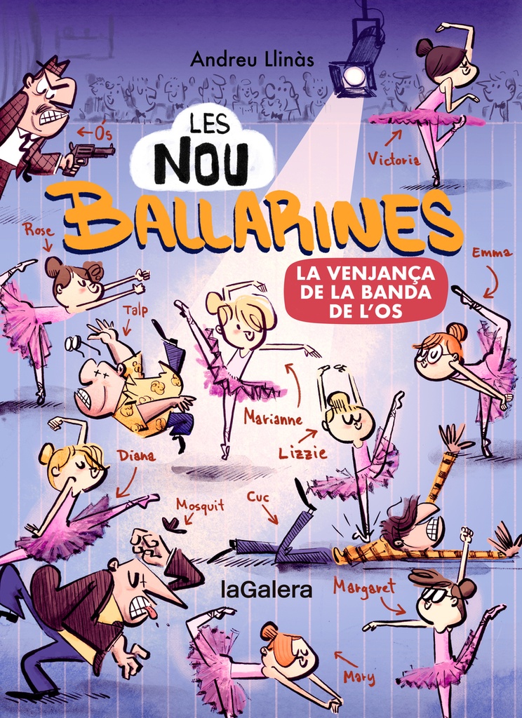 [9788424674472] Les nou ballarines 2. La venjança de la banda de l'Os