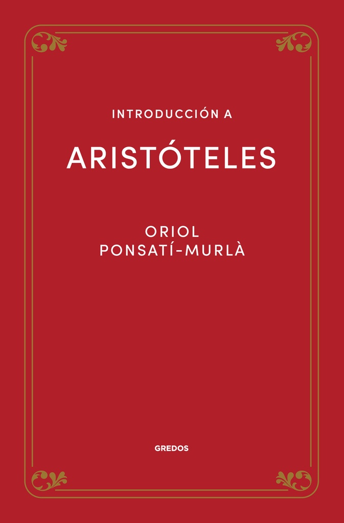 [9788424940133] Introducción a Aristóteles