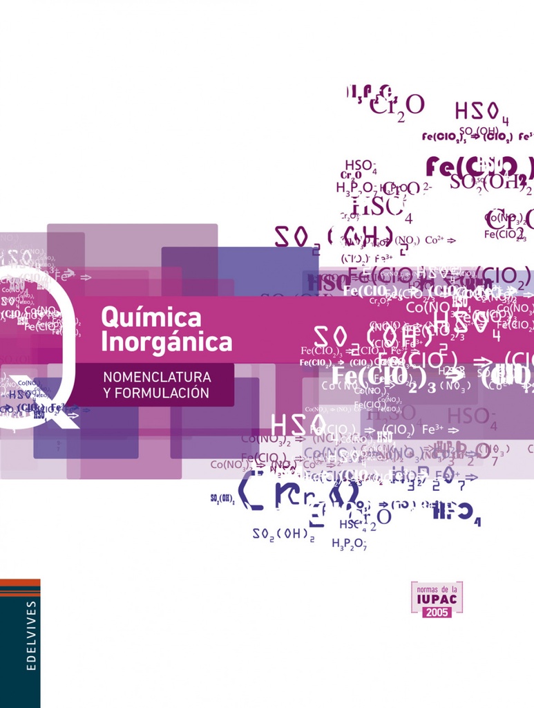 [9788426389084] FORMULACION QUIMICA INORGANICA 2013