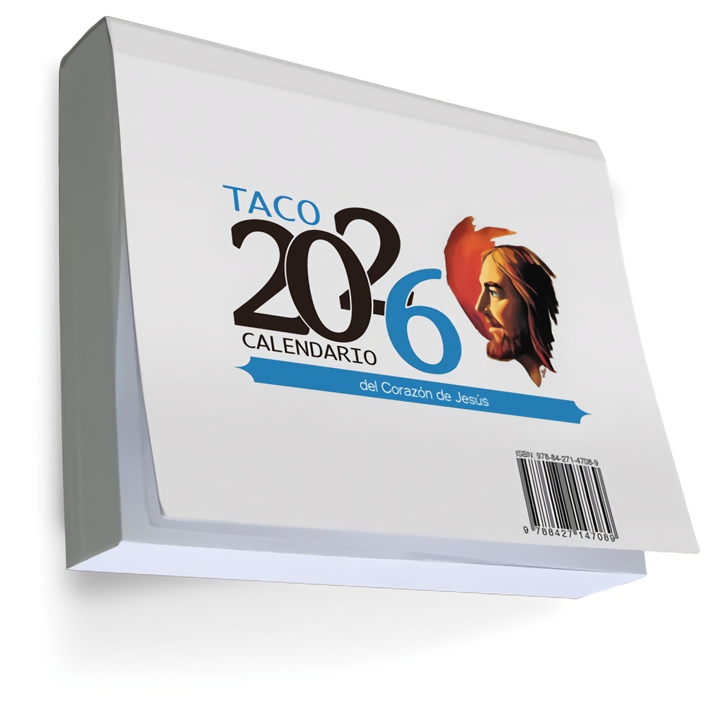 [9788427149823] TACO 2026 CALENDARIO DEL CORAZON DE JESUS NOTAS SIN SOPORTE