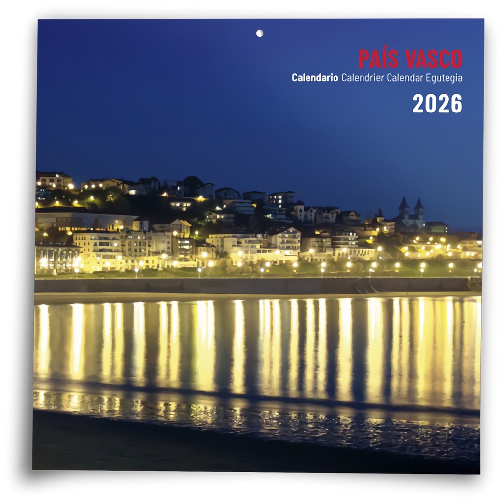 [9788427149885] CALENDARIO 2026 PARED PAÍS VASCO