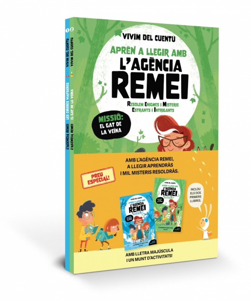 [9788427252608] PACK AGENCIA REMEI 1 + 2 VIVIM DEL CUENT