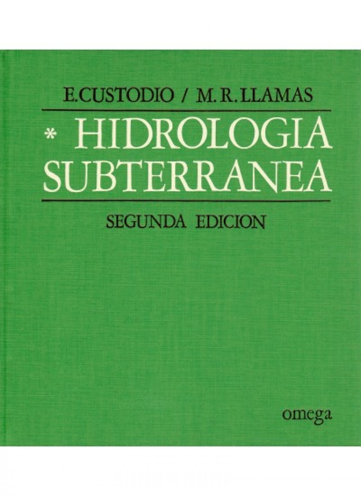 [9788428204477] I.hidrología subterránea