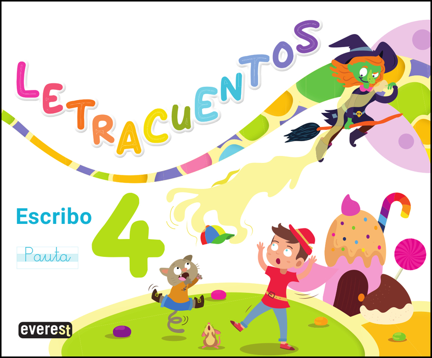[9788428358521] Letracuentos.Cuaderno de lectoescritura 4