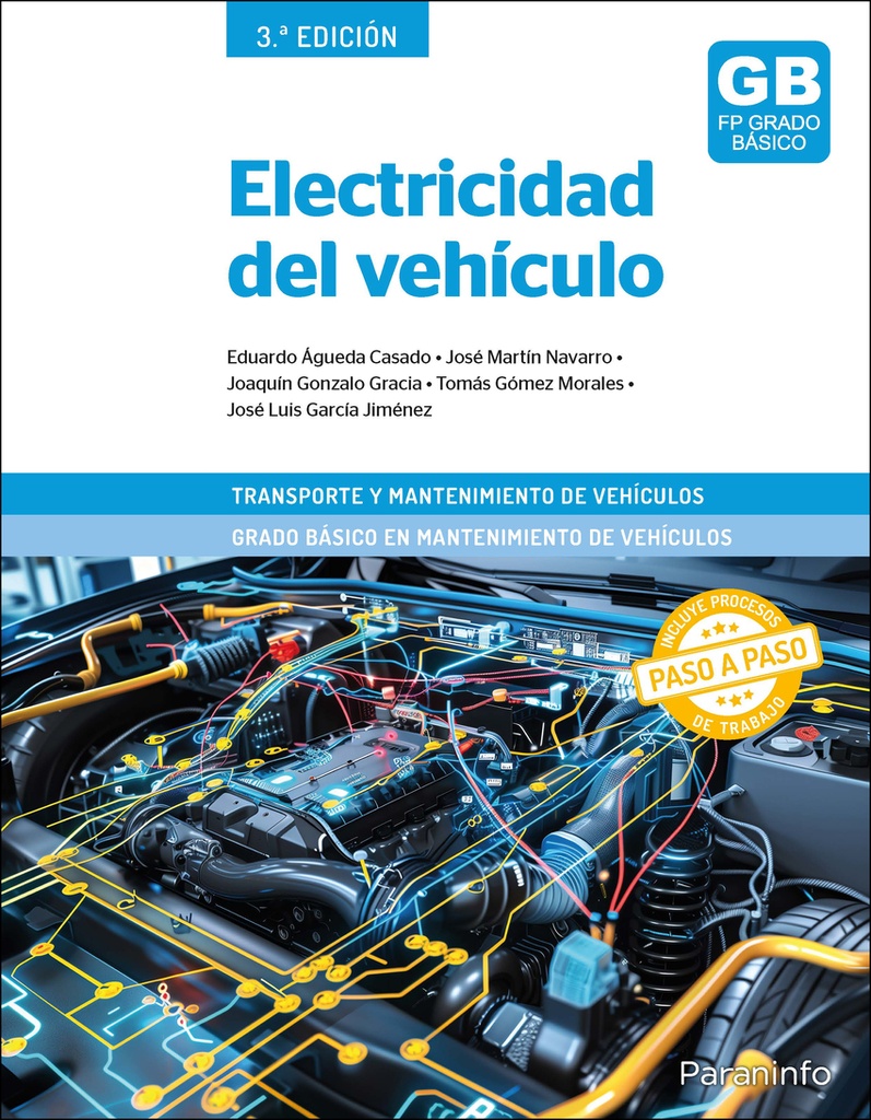 [9788428367486] Electricidad del vehículo 3.ª edición 2025