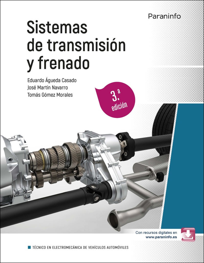 [9788428367509] Sistemas de transmisión y frenado 3.ª edición 2025