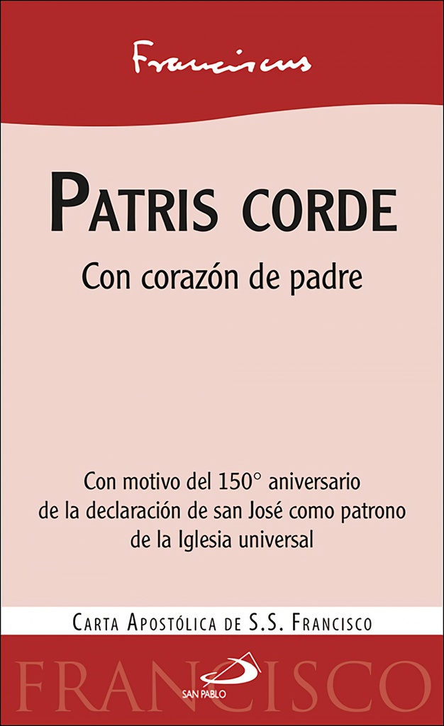 [9788428559522] Patris corde