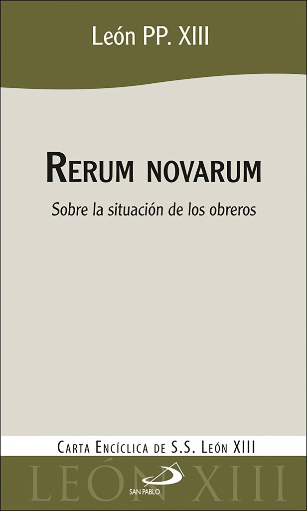 [9788428573825] Rerum novarum