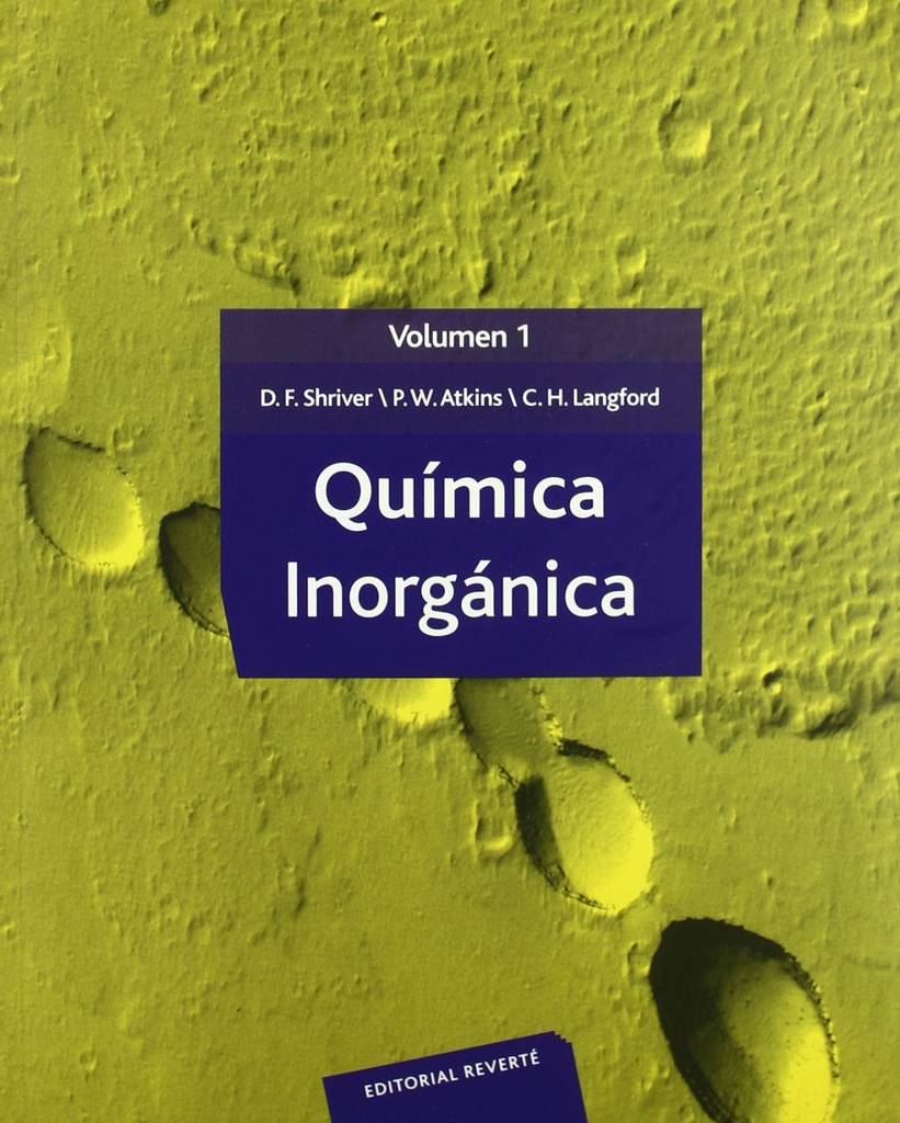 [9788429170047] QUÍMICA INÓRGANICA VOLUMEN I