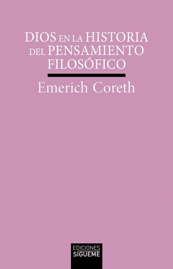 [9788430121656] Dios en la historia del pensamiento filosófico